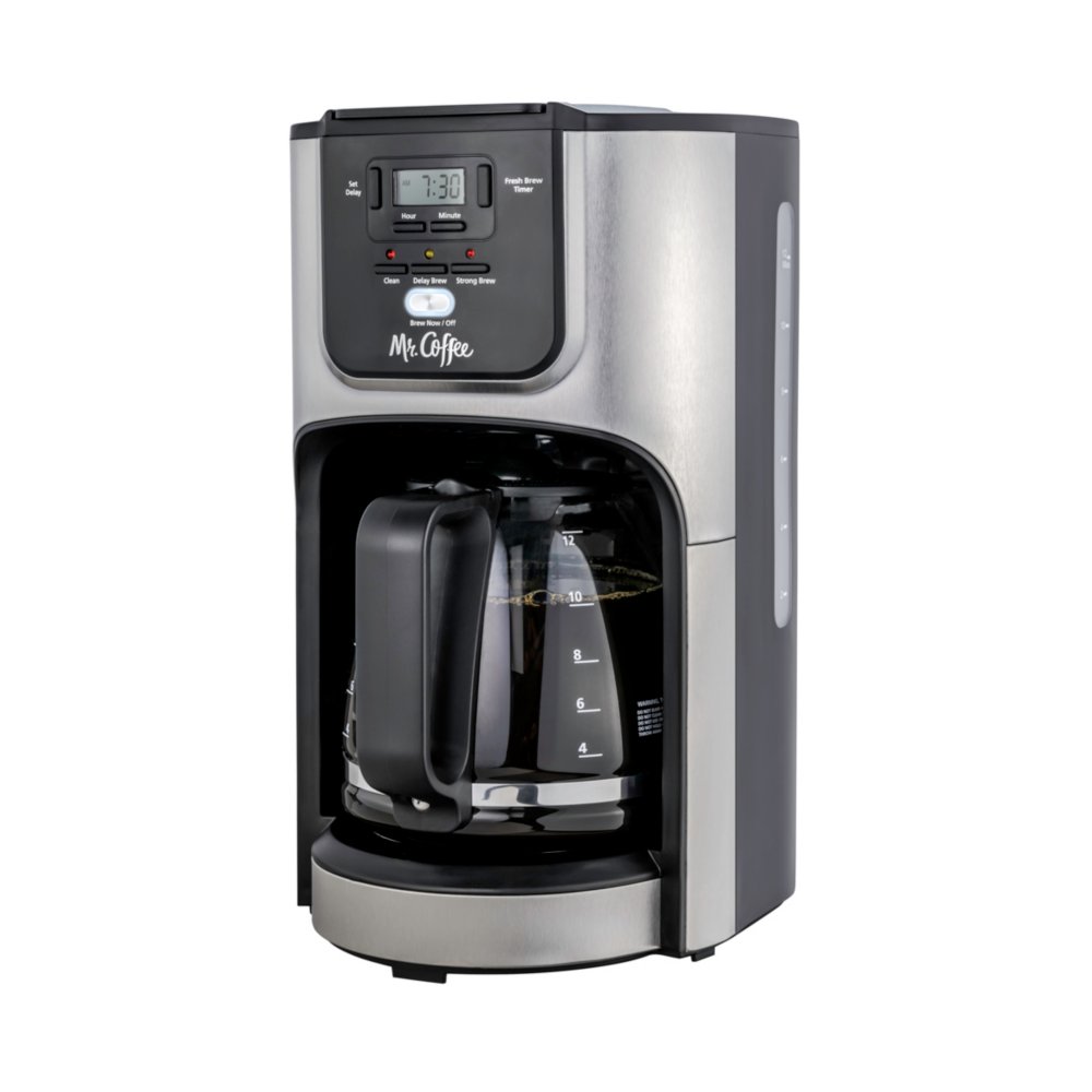 Mr. Coffee®12-Cup Programmable Coffeemaker with Rapid Brew System